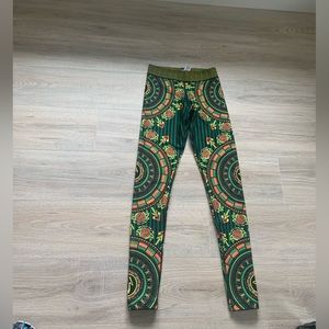 Zumba Tribal Print Leggings S